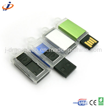 Красочный мини-металл USB Flash Drive Ju238